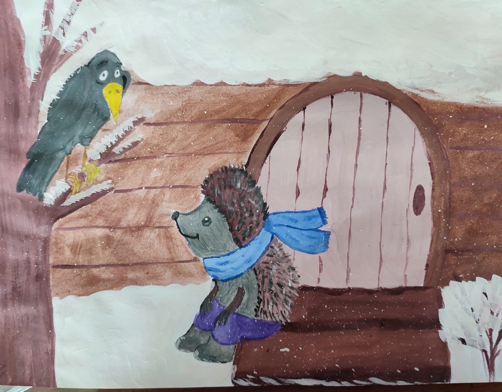 Ученица 4 класса Сидикова Валерия участвует во Всероссийском семейном конкурсе рисунков &amp;quot;Мама, почитай мне, а я нарисую&amp;quot;.