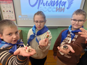 Орлята учатся у мастеров: наш день в треке «Орлёнок-Мастер»! .